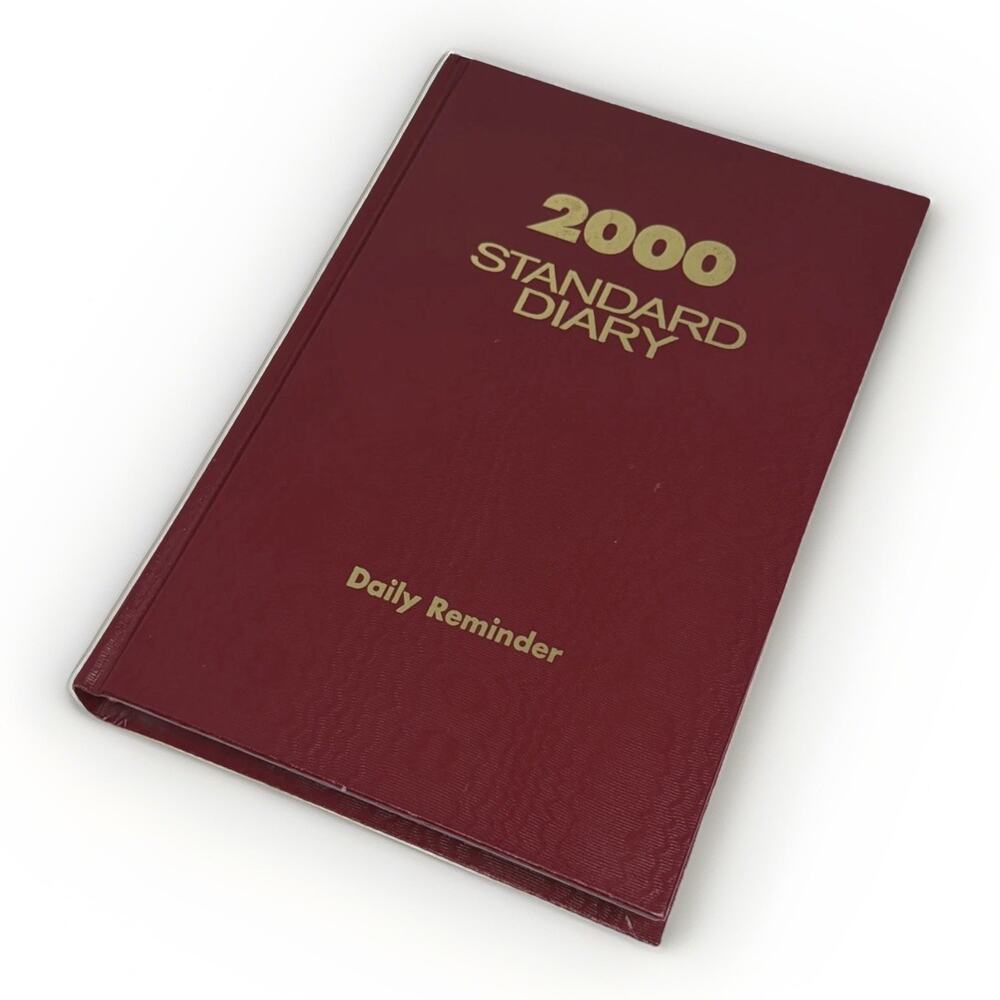 Vintage 2000 Rare Diary Unused Y2K Planner Reusable for 2028 At A Glance SD389